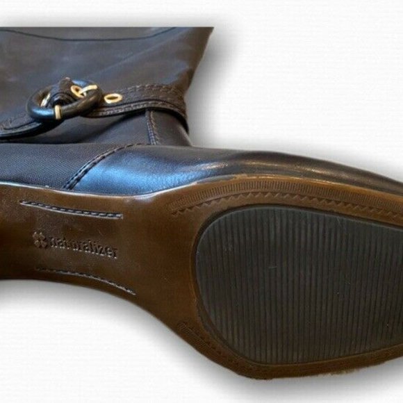 Naturalizer 8.5 Tall Brown Vegan/Flux Leather Boot - Picture 8 of 8